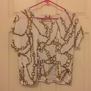 Forever 21 Chain Design Tee